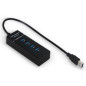 HUB USB 4 PORTS USB 3.0