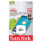 Carte Mémoire SanDisk 32Go Ultra MicroSDHC - Class 10 Carte Mémoire SanDisk 32Go Ultra MicroSDHC - Class 10