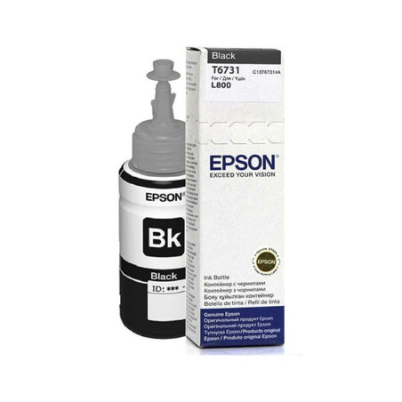 Bouteille Adaptable D'encre EPSON T6731 - Noir 