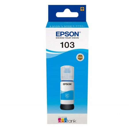 Bouteille D'encre Adaptable EPSON 103-Cyan