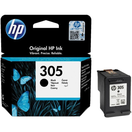 Cartouche Jet d'encre Original HP 305 - Noir 
