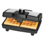 Appareil à Gaufres CLATRONIC 800 Watt - Noir (WA3606) Appareil à Gaufres CLATRONIC 800 Watt - Noir (WA3606)