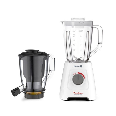 BLENDER MOULINEX BLENDFORCE AVEC CENTRIFUGEUSE 600W - BLANC (LM42Q110)