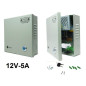 BLOC ALIMENTATION 12V 5A AVEC BOITIER