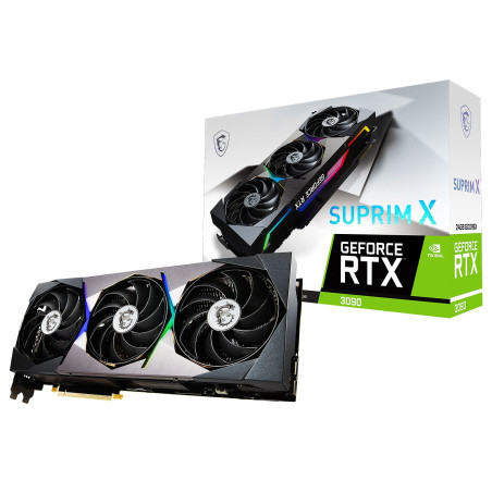 CARTE GRAPHIQUE MSI GEFORCE RTX 3090 SUPRIM X