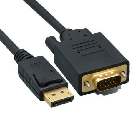 CABLE ADAPTATEUR DISPLAYPORT TO VGA 2M