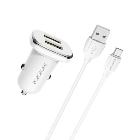 CHARGEUR VOITURE DUAL TYPE C (BZ12)