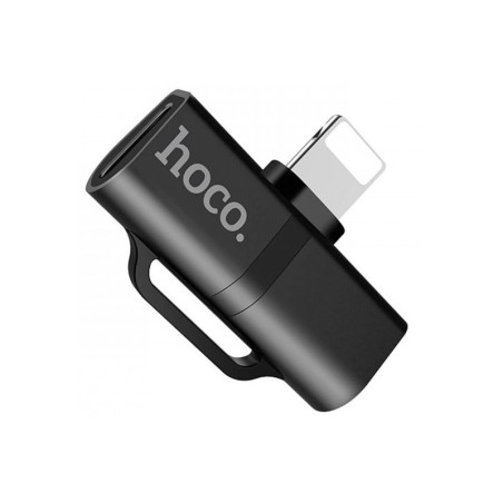ADAPTATEUR HOCO IPHONE LS20 CHARGE AUDIO