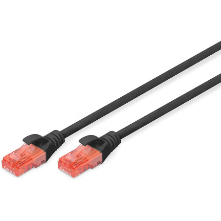 CABLE RESEAU 5M CAT6 UTP CORDON LSOH DIGITUS