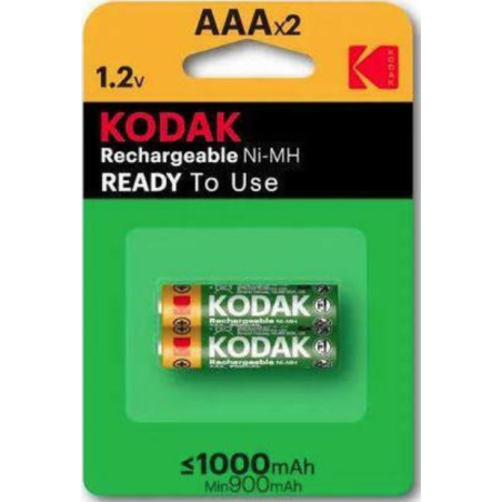 PILE KODAK AAA RECHARGEABLE B2 1000MAH