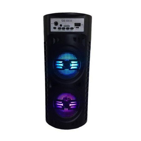 HAUT PARLEUR BLUETOOTH MP3 / FM RADIO (QS-S633)