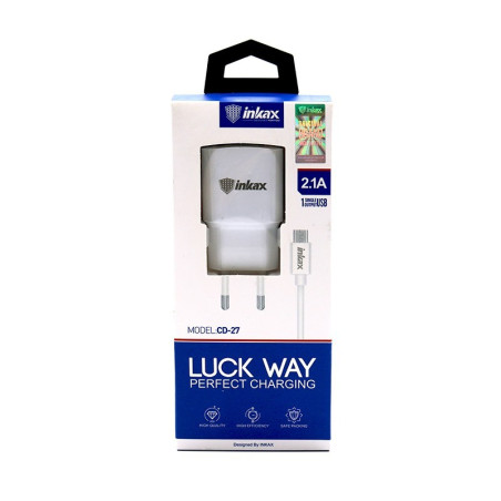 CHARGEUR SMARTPHONE 2.1A INKAX CD27