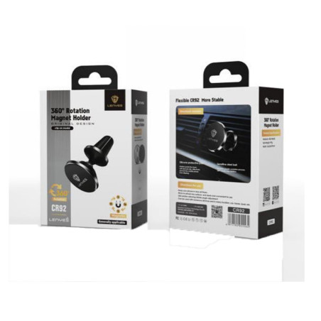 SUPPORT SMARTPHONE LENYES POUR VOITURE TOTAL ROTATION 360*