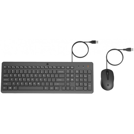 COMBO CLAVIER + SOURIS HP 150 FILAIRE