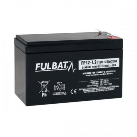 BATTERIE 12V 7A FULBAT