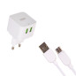 CHARGEUR SMARTPHONE EMY 2 PORTS