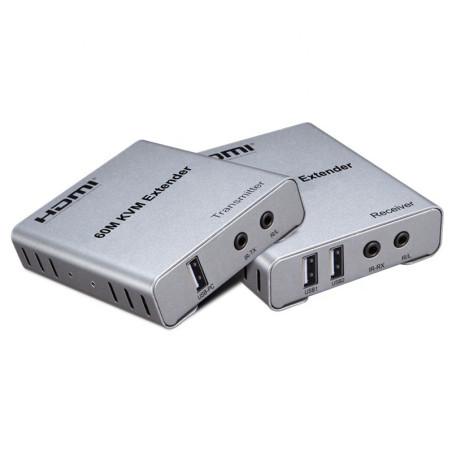 EXTENDER HDMI + KVM 60M
