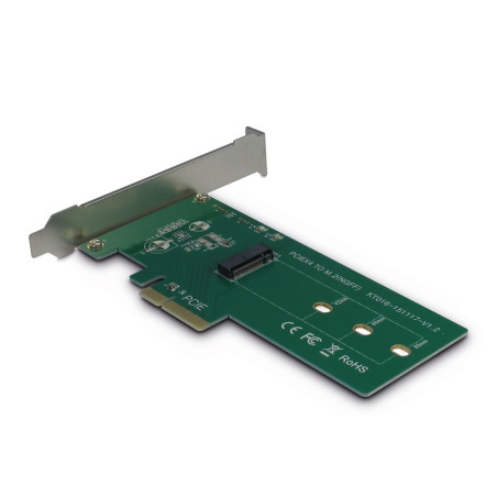 CARTE PCI EXPRESS POUR DISQUE NVME + M.2 ARGUS (KT016)