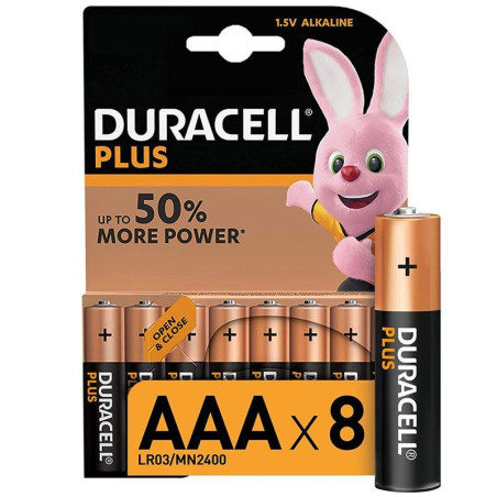 PILE DURACELL AAA6 PLUS POWER