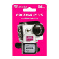 CARTE MEMOIRE KIOXIA EXCERIA PLUS 64GB C10 V30 CARTE MEMOIRE KIOXIA EXCERIA PLUS 64GB C10 V30