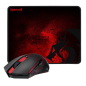 PACK TAPIS ET SOURIS GAMING SANS FIL REDRAGON M601-WL-BA