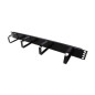 GUIDE CABLE 19" 1U 4 ANNEAUX