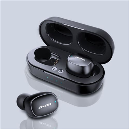 Écouteurs sans fil AWEI-T13 portable stéréo - Noir