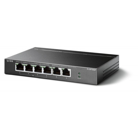 SWITCH TPLINK 6 PORTS AVEC 4 PORTS POE (TL-SF1006P)