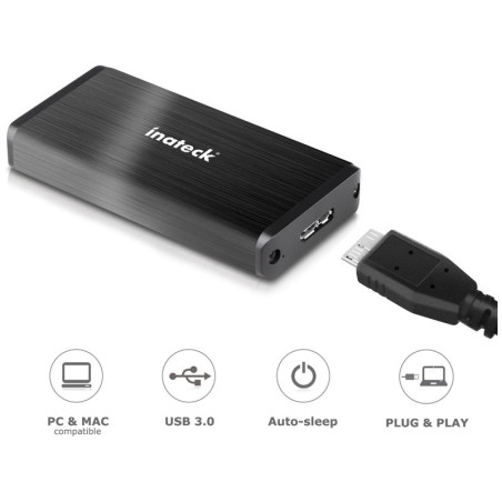 BOITIER DISQUE DUR SSD MSATA