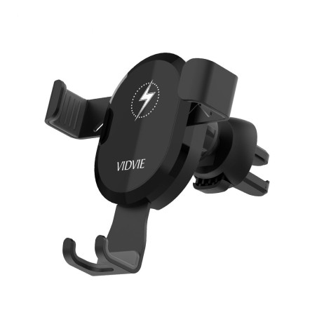SUPPORT VOITURE VIDVIE AVEC CHARGEUR SANS FIL 15W