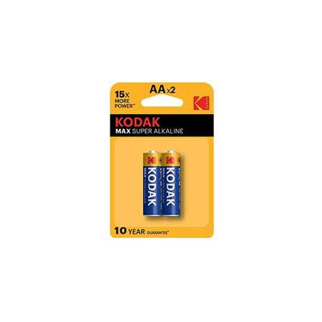 PILE KODAK MAX ALKALINE AA LR6 B2 (30952829)