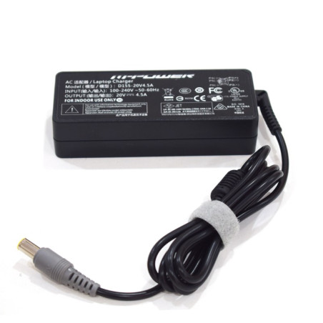 CHARGEUR LENOVO BEC ROND 20V 4.5 A