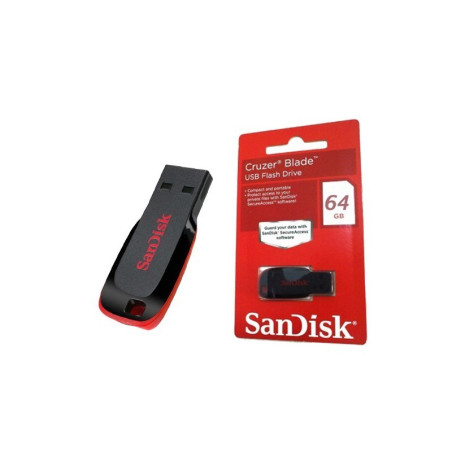 Flash Disque SANDISK 64Go Cruzer Blade