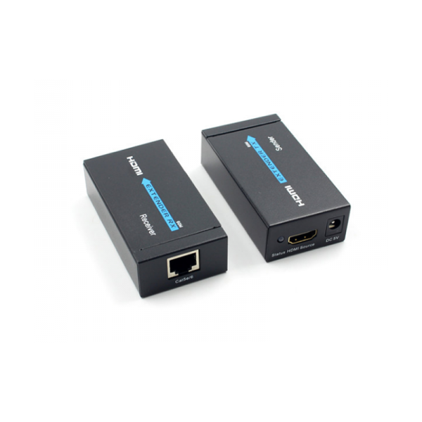 Extender HDMI via Ethernet 60 m - Émetteur et récepteur - Extendeur - Macway