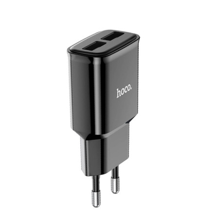 CHARGEUR HOCO C88A 2.4A POUR IPHONE 2 PORTS USB