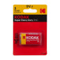 PILE KODAK ZINC EXTRA HEAVY DUTY 9V 1P