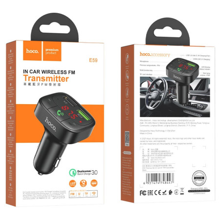TRANSMETTEUR FM BLUETOOTH