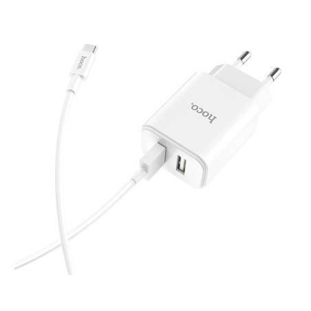 CHARGEUR HOCO C62A 2.1A TYPE C