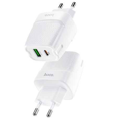 TETE CHARGEUR HOCO C85A 20W ET PORT 3.1A