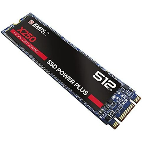 DISQUE SSD EMTEC INTERNE M.2 SATA 512GB X250