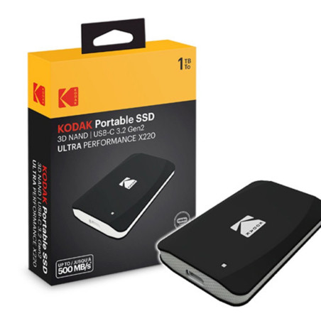 DISQUE SSD EXTERNE 1TB KODAK