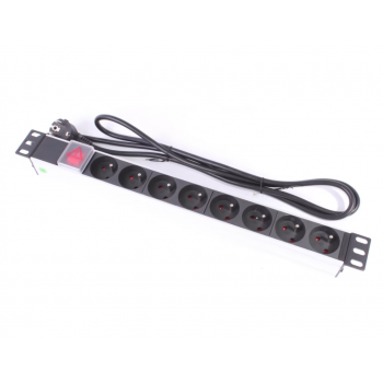 BANDEAU ELECTRIQUE 19" 1U 8...