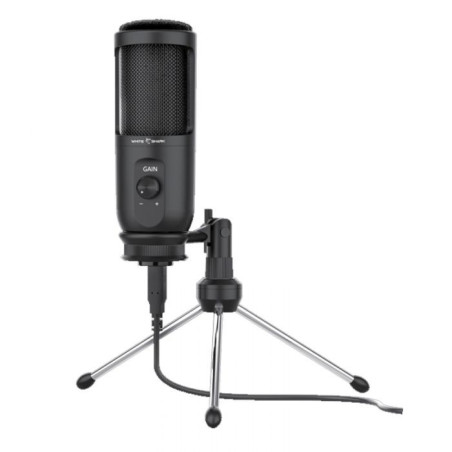 MICROPHONE GAMING WHITE SHARK