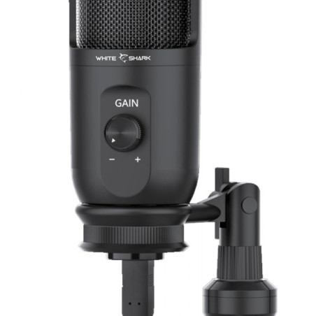 MICROPHONE GAMING WHITE SHARK TAUS / NOIR (DSM-03)