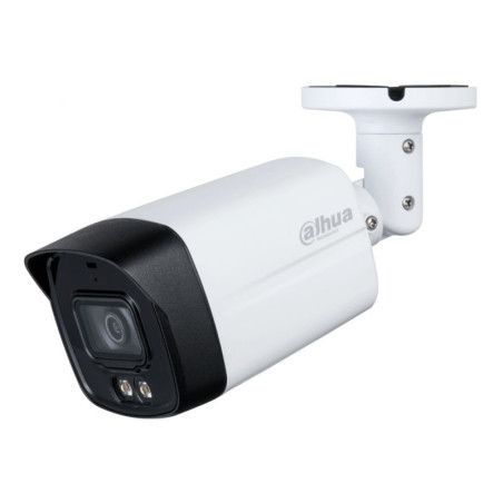 CAMERA TUBE FULLCOLOR 2MP 4EN1 OBJECTIF 3.6MM IR40M WDR 130 (HAC-HFW1239TLM-ILA)