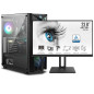 PC BUREAU MSI RYZEN 5 5600G 16GB 500SSD M.2 + ECRAN MSI 24" PRO