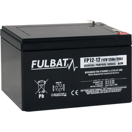 BATTERIE FULBAT 12V 12A (AMP9038)