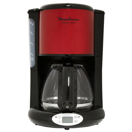 CAFETIERE FILTRE PROGRAMMABLE 1000W NOIR ET ROUGE (FG360D10)