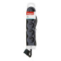 MULTIPRISES 5 PRISES LEGRAND 2P+T NOIR 3M
