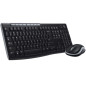 ENSEMBLE CLAVIER SOURIS SANS FIL LOGITECH MK270